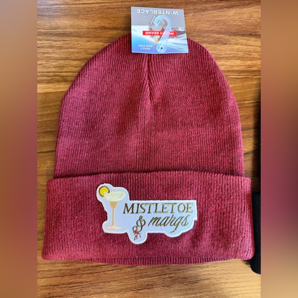 Mistletoe & Margaritas Beanie